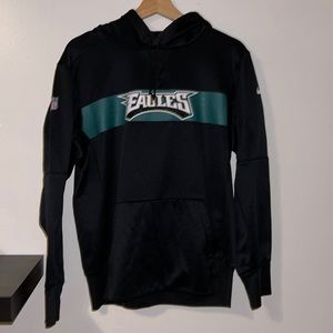 Nike Eagles Sideline Performance Pullover Hoodie (S)
